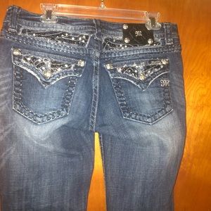 Miss me bling boot cut jeans size 30